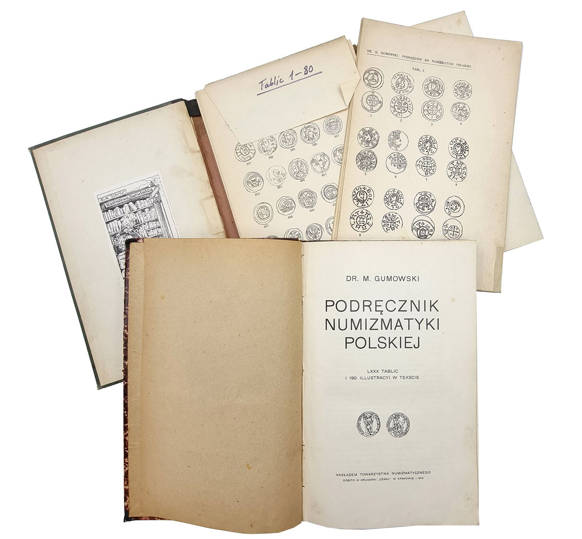 Podręcznik Numizmatyki Polskiej. Marian Gumowski, Kraków 1914